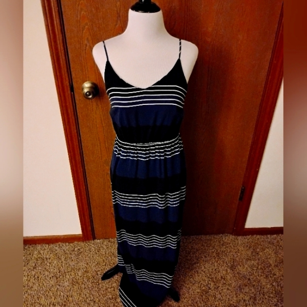 Striped Maxi Dress